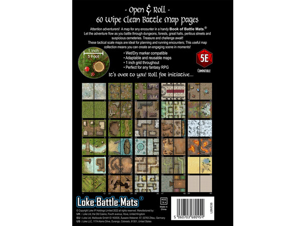 Book of Battlemats BIG Revised Edition 