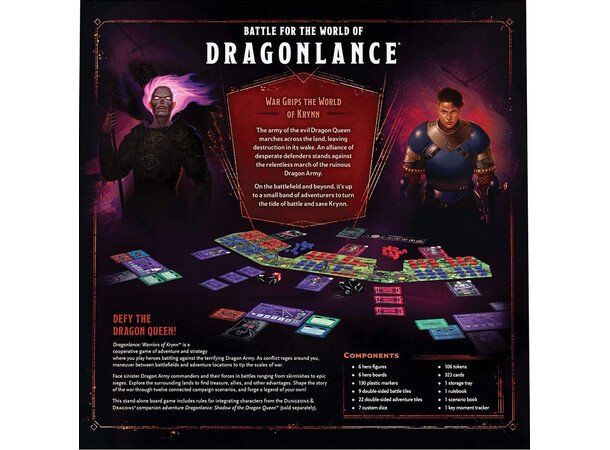 D&D Warriors of Krynn Brætspil Dragonlance 
