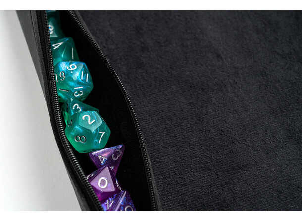 Dice Rolling Scroll Black Fanroll 