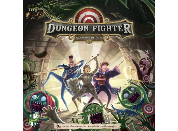 Dungeon Fighter Brætspil Second Edition 