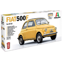 Fiat 500 F opgraderet version Italeri 1:12 byggesæt