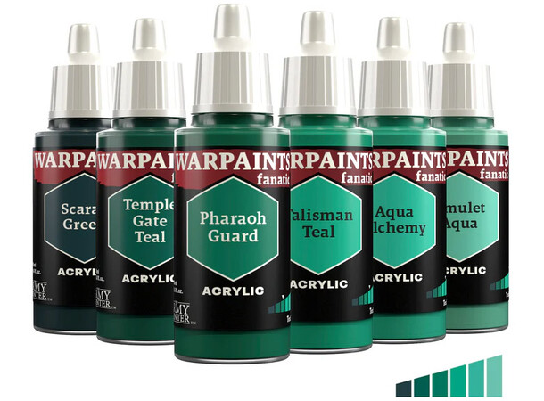 Flexible Triad Teals Army Painter Warpaints Fanatic 