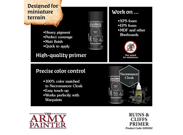 GameMaster Primer Ruins & Cliffs The Army Painter Terrain Primer 300 ml 