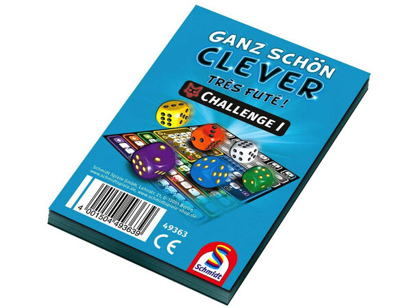 Ganz Schön Clever Challenge Pad 1 Ekspansion Thats Pretty Clever 