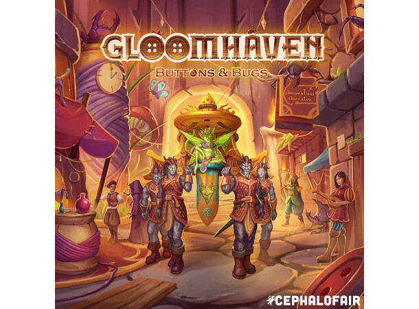 Gloomhaven Buttons & Bugs Brætspil 