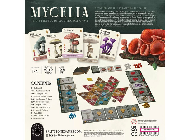 Mycelia Brætspil 