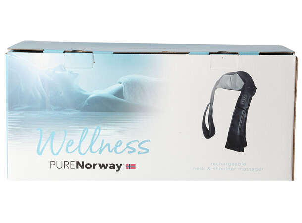 Nakke-massagepude, genopladelig m/ varme PURE Norway 