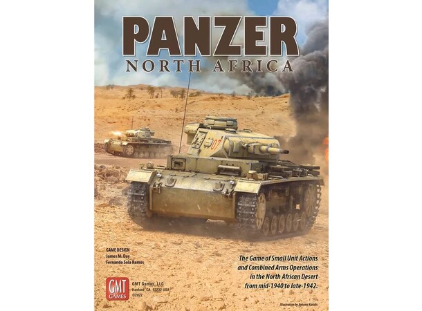 Panzer North Africa Brætspil 