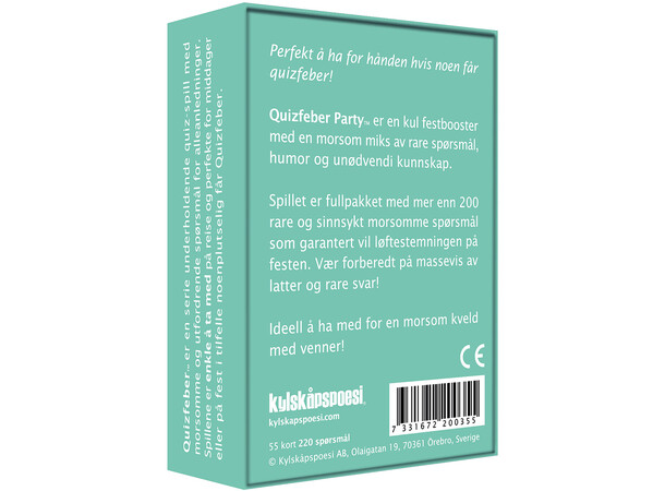 Quizfeber Party - NORSK 