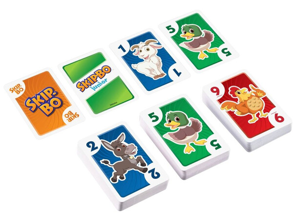 Skip-Bo Junior Kortspil 