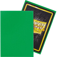 Sleeves Matte Apple Green x100 66x91 Dragon Shield