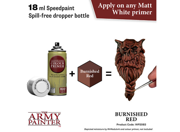 Speedpaint 2.0 Burnished Red Army Painter - 18 ml 
