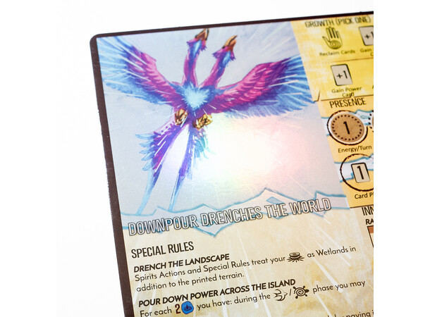 Spirit Island Foil Panels Feather/Flame 