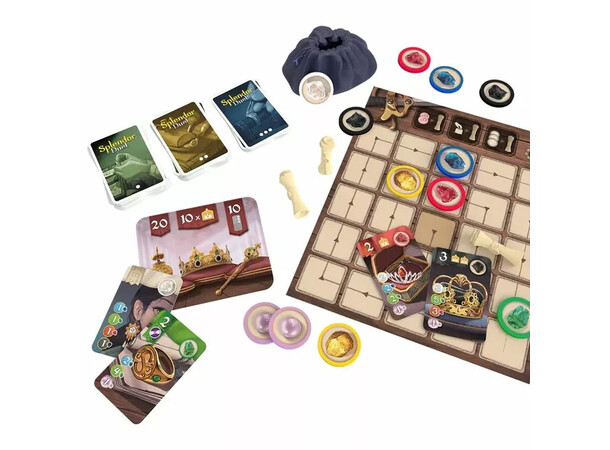 Splendor Duel Brætspil Dansk udgave 