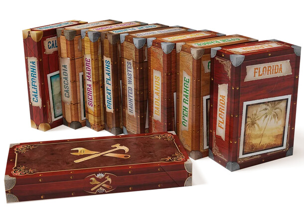 Ticket to Ride Legacy Brætspil Legends of the West 