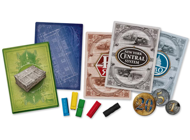 Ticket to Ride Legacy Brætspil Legends of the West 