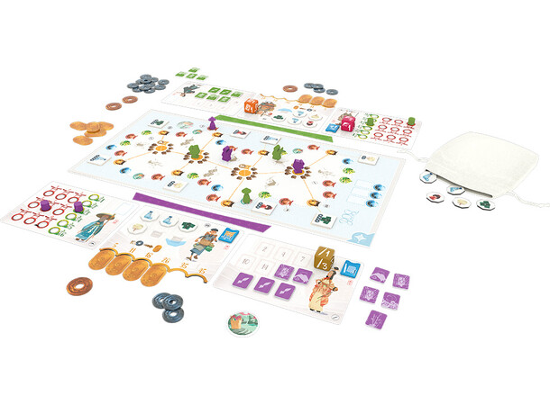 Tokaido Duo Brætspil 