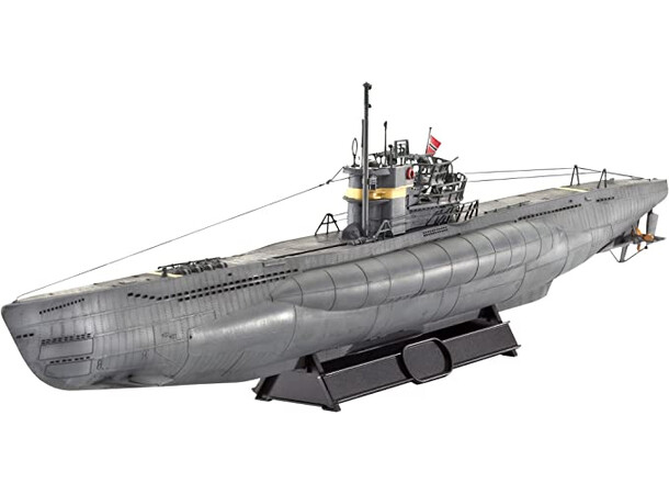 Tysk ubåd Type VII C/41 Atlantic Revell 1:144 byggesæt 