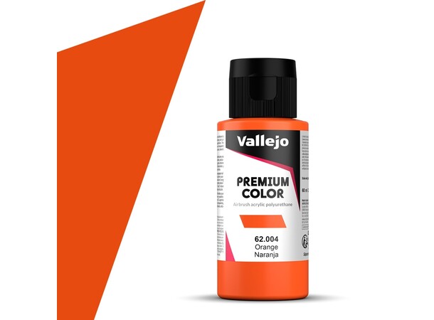 Vallejo Premium Orange 60 ml Premium Airbrush Color 