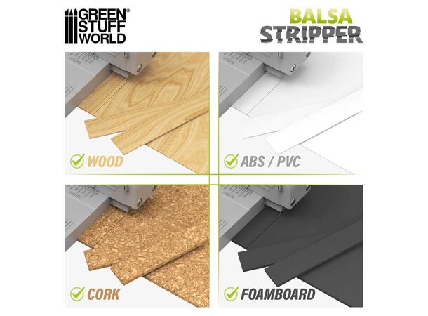Balsa Stripper / Skærer Green Stuff World 