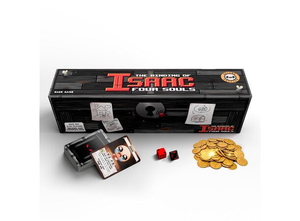 Binding of Isaac Four Souls Brætspil Second Edition 