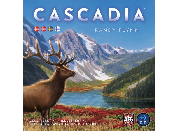 Cascadia Brætspil Dansk udgave 