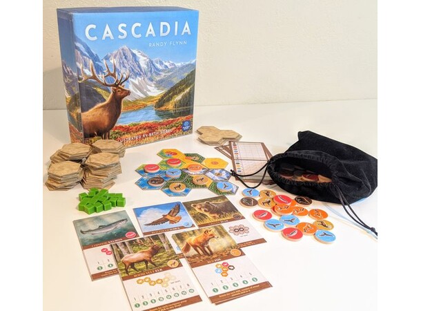 Cascadia Brætspil Dansk udgave 