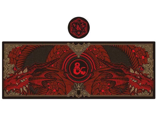 D&D Desk Pad 80x30 cm Inkluderer underlag 