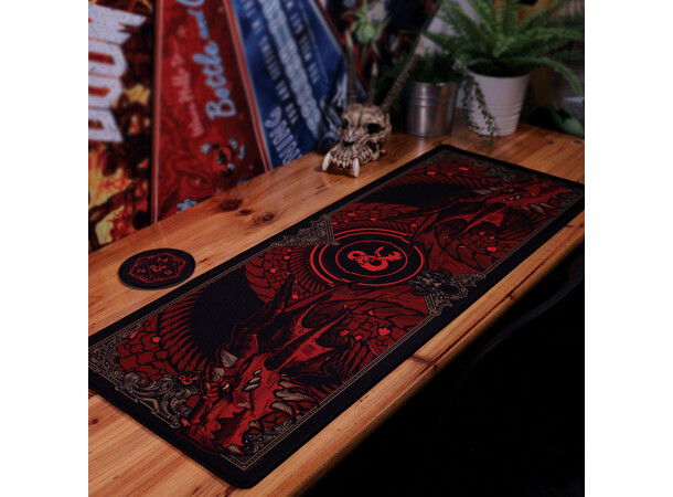 D&D Desk Pad 80x30 cm Inkluderer underlag 