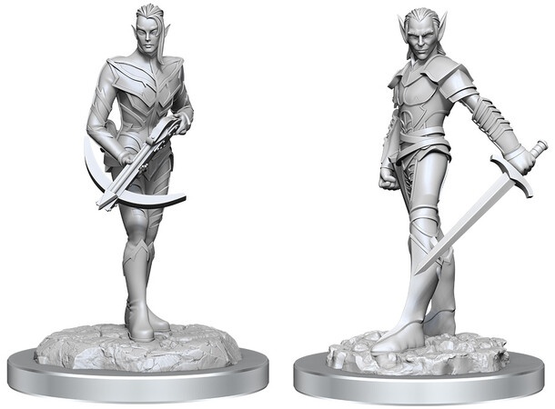 D&D Figur Nolzur Drow Fighters Nolzur's Marvelous Miniatures - Umalt 
