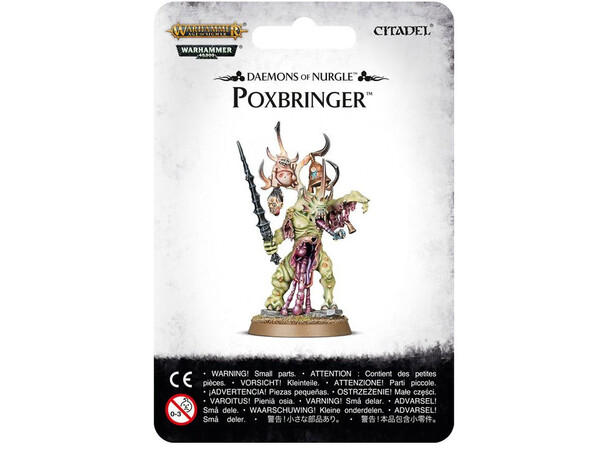 Daemons of Nurgle Poxbringer Warhammer 40K / Age of Sigmar 