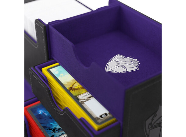 Deck Box Academic 133+ XL Sort/Lilla Gamegenic 