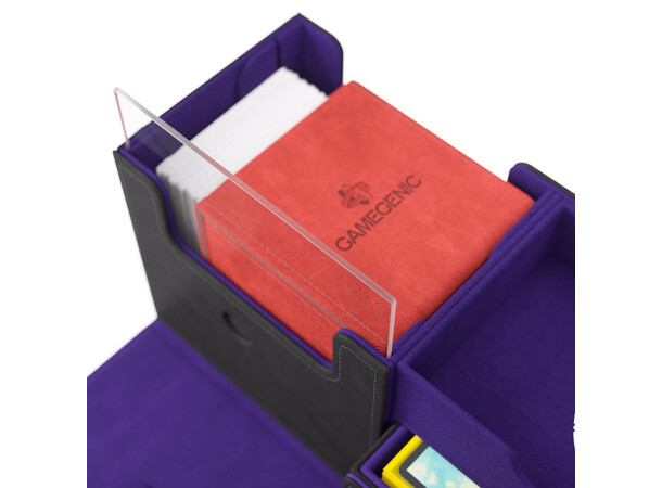 Deck Box Academic 133+ XL Sort/Lilla Gamegenic 