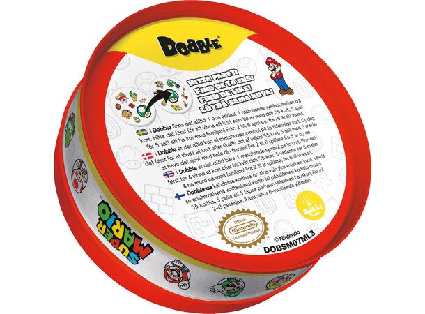 Dobble Super Mario Brætspil Dansk udgave 