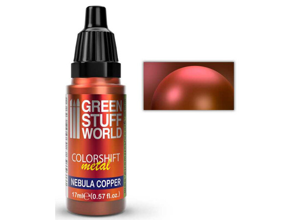 GSW Colorshift Metal Nebula Copper Green Stuff World Chameleon Paints 17 ml 