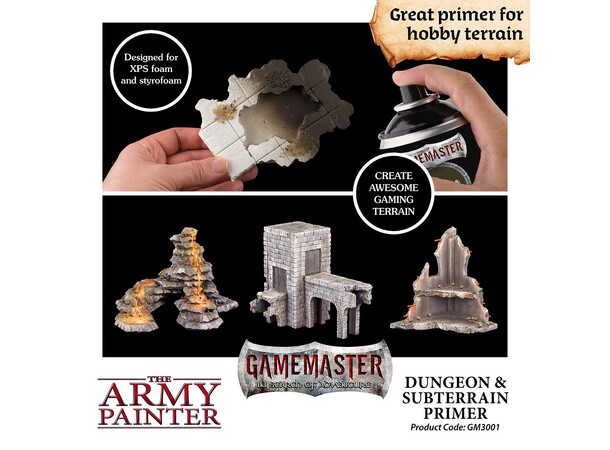 GameMaster Primer Dungeon & Subterrain The Army Painter Terrain Primer 300 ml 