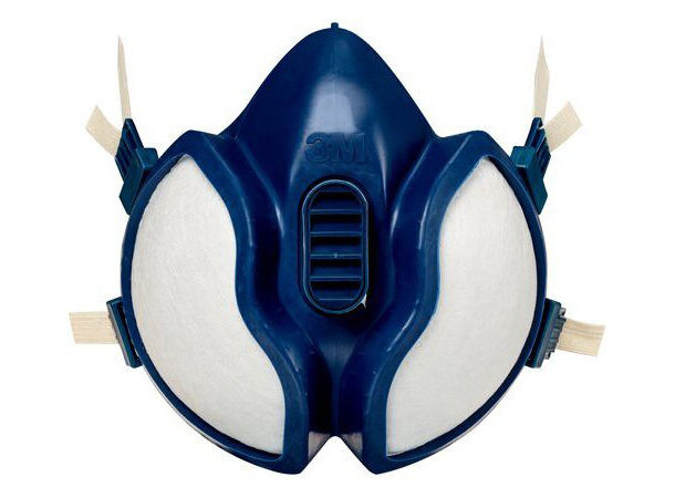 Halvmaske mod gas/damp - Til Airbrush 