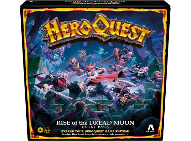 HeroQuest Rise of the Dread Moon Exp Ekspansion til HeroQuest 