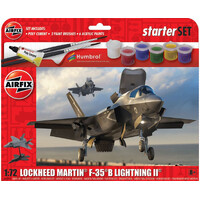 Lockheed Martin F-35B Startpakke Airfix 1:72 byggesæt 22 cm Lightning II