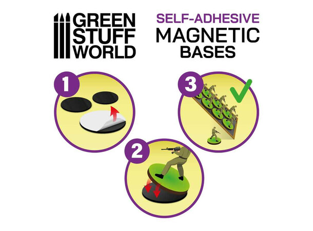 Magnetic Sheet Selvklæbende - A4 (1 stk) Green Stuff World 