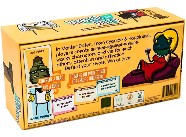 Master Dater Brætspil 