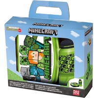 Minecraft Gavesæt Madkasse & Flaske 