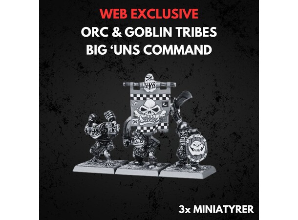 Orc & Goblin Tribes: Big Uns Command Warhammer The Old World 