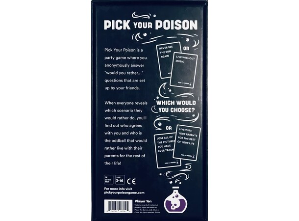 Pick Your Poison Selskabsspil 