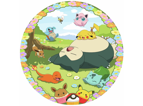 Pokemon Round 500 brikker Puslespil Ravensburger puslespil 