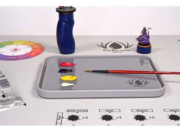 RedGrass Glass Palette Painter V2 225 x 150 mm 