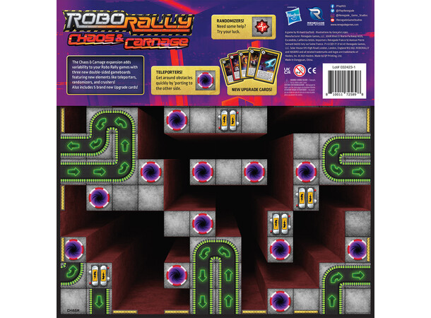 Robo Rally Chaos & Carnage Expansion Ekspansion til Robo Rally 