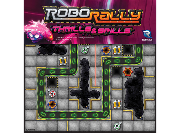 Robo Rally Thrills & Spills Expansion Ekspansion til Robo Rally 