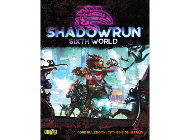 Shadowrun Core City Edition Berlin Sixth World Cure Core Rulebook 