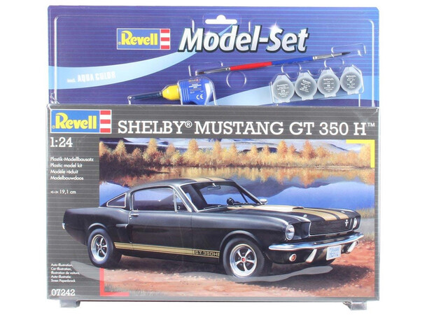 Shelby Mustang GT 350 model-startersæt Revell 1:24 byggesæt 